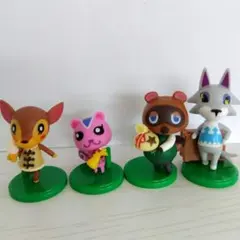 ☆チョコエッグ☆あつまれ どうぶつの森 4体セット