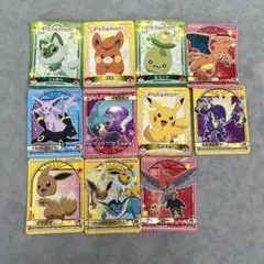 ポケモンカレーシール11枚セット