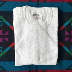 【Deadstock】80s カナダ軍 サーマルシャツ SMALL ホワイトのサムネイル