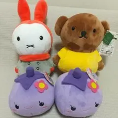 限定品♪「那須のビーナス」＆「ミッフィーとボリス」 タグ付きぬいぐるみ