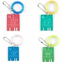 【Sanrio】サンリオ かぎ風アクリルチャーム 4種類セット