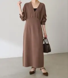 極美品 ガリャルダガランテ カシュクールワンピース