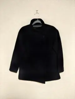 INDIVI 濃紺 ショートコート スタンドカラー　サイズ5号