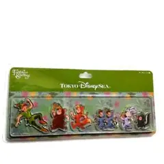 ディズニー　ファンタジースプリングス　ピーターパン　アクリル　キーチェーン6個