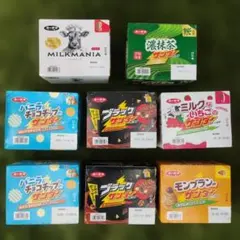 ユーラク　ブラックサンダー　濃抹茶　　　　　 ミルクマニア　いちごのサムネイル
