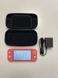 Nintendo Switch Lite コーラル 本体 充電器付き