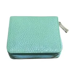 LOFT　ロフト　ミントグリーン　 二つ折り財布 　カラーリペア済