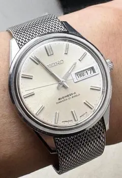 セイコー、ビジネスA(手巻き付き、自動巻き)美品　ジャンク 2025年最新】セイコー business aの人気アイテム - メルカリ