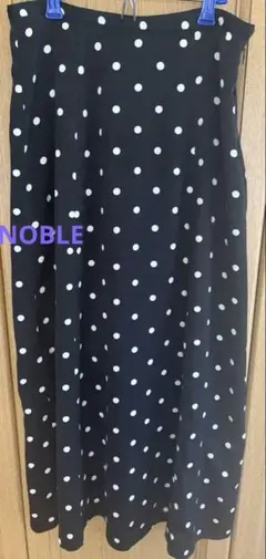 NOBLE ドット柄フレアスカートのサムネイル