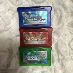 3DS ポケットモンスターX Y オメガルビー アルファサファイア サン