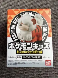 ポケモンキッズ　ガーディ　ヒスイ