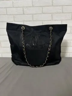 1/6SOLDOUT【新品】 CHANEL ノベルティ スパンコールチェーントートバッグ 2024年 春夏 新作 CHANEL シャネル ロゴ スパンコール ショッピング