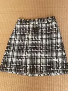 ingni チェック　ツイード　スカート