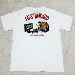 Hi-STANDARD SLS TEE LサイズTシャツ ホワイトのサムネイル