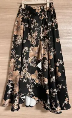 Two faces スエード調スカート