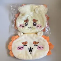 ちいかわ シーサー おかお巾着 おかおポーチ 2点まとめ売り