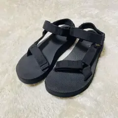【テバ】Teva スポーツサンダル 厚底サンダル ブラック レディースのサムネイル