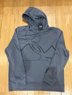 新品未使用　アンダーアーマー フーディー パーカー 2XL グレー