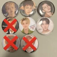 treasure 缶バッジ　バラ売り