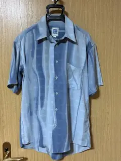 MISTER MIKI 半袖シャツ M 青系
