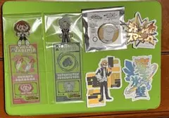 僕のヒーローアカデミア　ブックマーク　缶バッジ　ステッカー6点セット