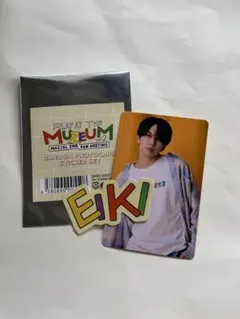 MAZZEL ランダムフォトカード・ステッカーセット エイキ EIKI