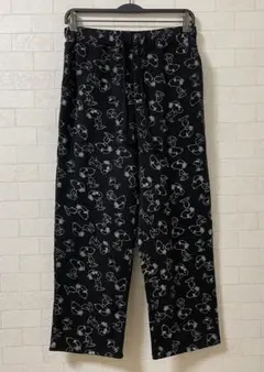 スヌーピー総柄裏起毛ルームパンツ