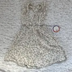テータテート　花柄ジャンスカ　100cm