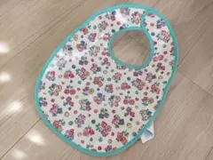 Cath Kids 花柄 ベビー スタイ よだれかけ お食事エプロン 新品タグ付