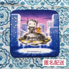 サンリオ ハローキティ 渋谷キティ物語 プチタオル ミニタオル ハンカチ 平成