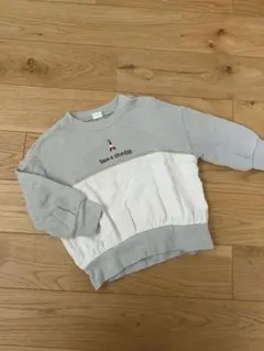 Cottoli エッフェル塔刺繍 トレーナー