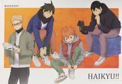 ☆ ハイキュー!!　Shoes Fit　A5ポストカード　日向翔陽　影山飛雄