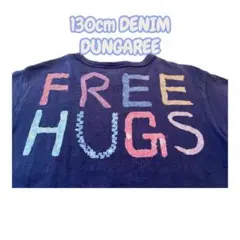 ピグレット様専用です　　DENIM DUNGAREE Tシャツ ネイビーのサムネイル