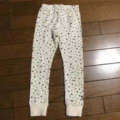 X-girl stagesエックスガールワッフル 星柄 レギンス 4T100cm