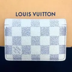 LOUIS VUITTON アンヴェロップ ダミエ アズール 名刺入れ - メルカリ