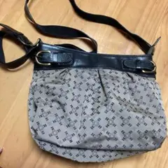 Hiroko Koshino ショルダーバッグ ベージュ・ブラック