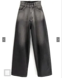 GRL グレイル ブリーチ加工デニムパンツ[qu34] Sサイズのサムネイル