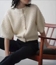 新品未使用CLANE 3D DOT CARDIGAN