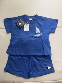 【新品】プティマイン　Dodgers セットアップ　80センチ
