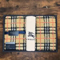 BURBERRY タオルセット チェック柄 3枚セット　バーバリー