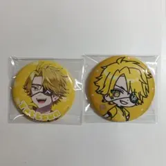 カラフルピーチたっつん缶バッジ 2個セット