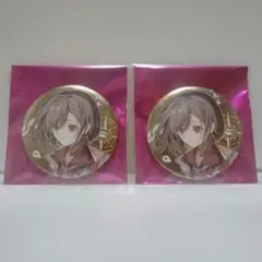 プロセカ　セカライ5th　東雲絵名　メタリック缶バッジ2個セット