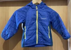 モンベル　ライト サーマラップ パーカ Kid's 110ブルー　フード付き