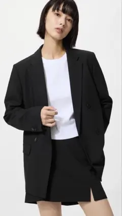 ユニクロ　ダブルジャケット