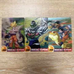 ドラゴンボールZ 森永 DX3D 3Dカード 5枚まとめ売り