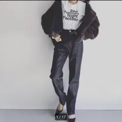 坪田あさみコラボ woadblue ハイライズストレートのサムネイル