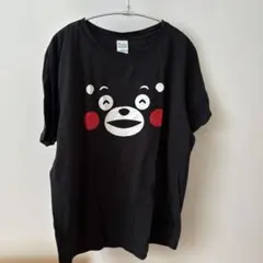 くまモン Tシャツ ブラック