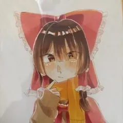 博麗霊夢 東方Project 手描きイラスト