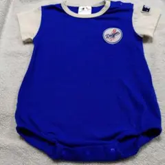 ☆MLB☆Dodgers ロンパース 青 半袖70cm☆
