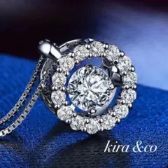 最高級 新品 ダンシング ネックレス CZダイヤ ジルコニア 綺麗 上品 可愛い